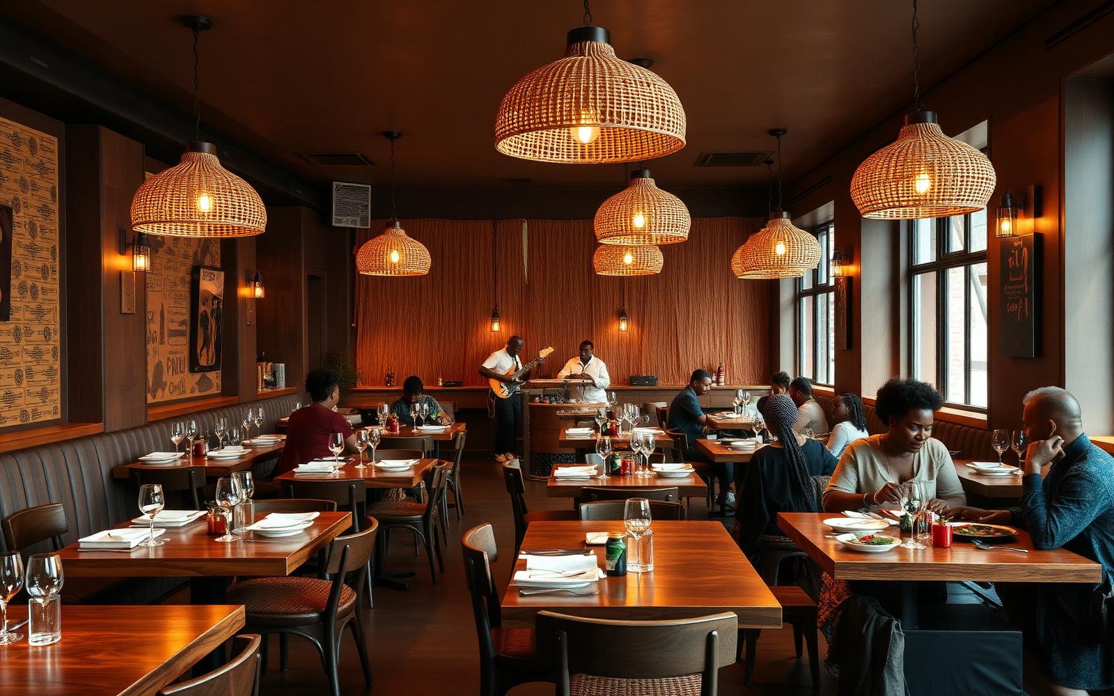 Door of Return Restaurant & Grill interior